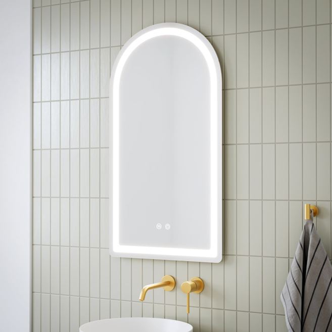 BEND - Battery Powered 24” x 38" Illuminating Mirror