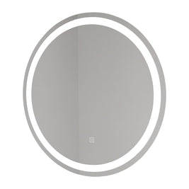 LOOP - Battery Powered 24” dia. Illuminating Mirror