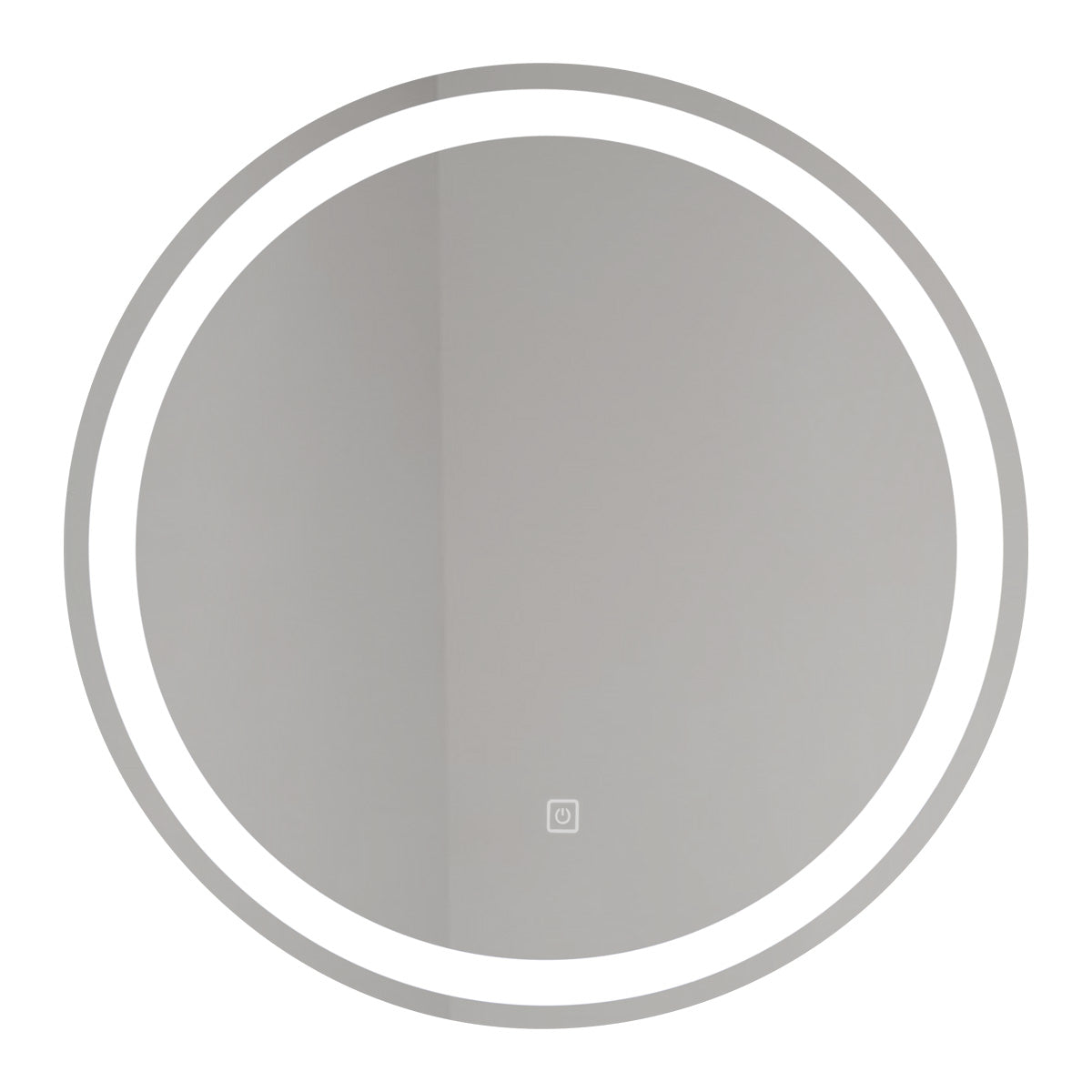 LOOP - Battery Powered 24” dia. Illuminating Mirror