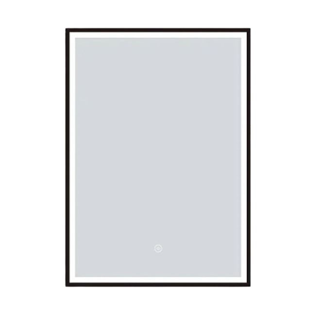 LUMï - Battery Powered 24” x 32” Framed Illuminating Mirror - Black