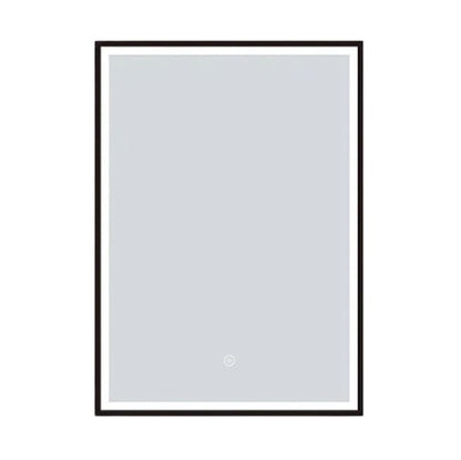 LUMï - Battery Powered 24” x 32” Framed Illuminating Mirror - Black