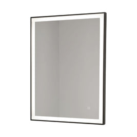 LUMï - Battery Powered 24” x 32” Framed Illuminating Mirror - Black