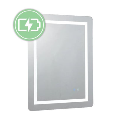 RELAY - Battery Powered 24” x 32" Illuminating Mirror